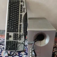 کیبورد و اسپیکر سیمی
