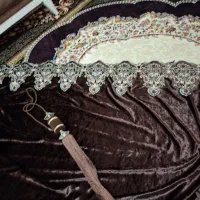 والن پرده وآویز روی پرده