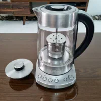 چای ساز کتری برقی استیل SAM، کاملا سالم و نو
