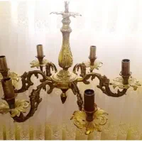 لوستر برنز ۳ تا ۳ هم دیواری