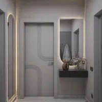 درب مدلA20 اتاقی/ سرویسی/ ورق سبز