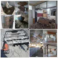 تعمیرات و باز سازی تخریب سیمانکاری بنای ساختمان