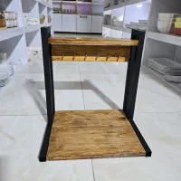 استند اسپرسو چوب روس ضدآب وفلز