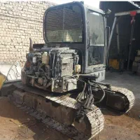 خرید مینی بیل مکانیکی هیوندادوسان چپی اوراق سوخته