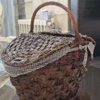 سبد پیک نیک حصیری