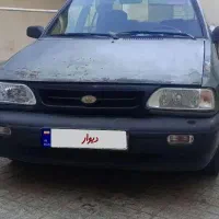 پراید مدل 83 کاربراتور سبز زیتونی