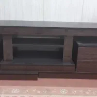 میز زیر تلویزیون دوطرفه دو رنگ