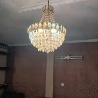 لوستر قدیمی ۶ شاخه سالم