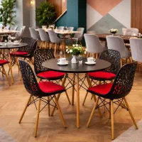 صندلی پلاستیکی مدل مونا میز ناهارخوری