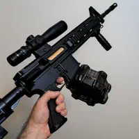 تفنگ تیر ژله‌ای HK416