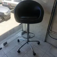 صندلی اپن گردون چرخ دار جک دار اوپن کانتر پیشخدلن