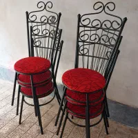 صندلی فلزی فلفورژه