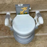 توالت فرنگی بچه رنگ طوسی نونو