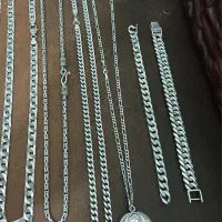 زنجیر نقره تایلندی ایتالیا و ترک