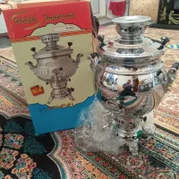 سماور نوبل طلایی ۱۵ لیتر