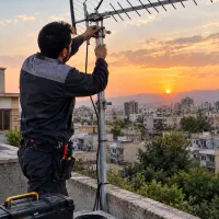 نصب و تنظیم آنتن تلویزیون.محدوده پروین