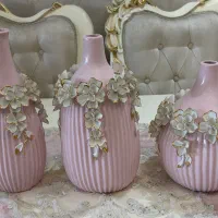 فروش سه گلدان چینی اصل