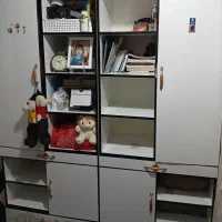 کمد|کتابخانه، شلف، قفسه‌های دیواری|تهران, شهرک فردوس (حسینی)|دیوار