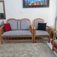مبلمان کلاسیک 7نفره با چوب نراد