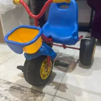 سه چرخه کودک فلزی بسیار تمیز