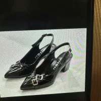 کفش مجلسی پاشنه بلند مشکی