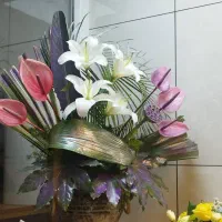 خمره زیبا گل