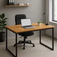 میز تحریر و کار (ترکیب ام دی اف و فلز)