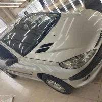 پژو 206 مدل 1385 فرانسوی نقره ای
