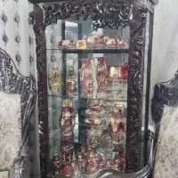 سرویس کامل مبل کله شیری چوب گردو منبت کاری