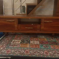 میزتلویزیون چوبی
