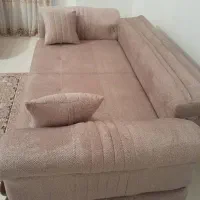 نیم ست با پارچه ترک و چوب راش
