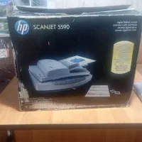 اسکنر 5590 hp اسکن دورو کارتن دار با گارانتی