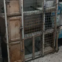 قفس ۳ طبقه کفتر  جفتگاه و کود
