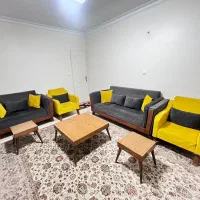ست مبل ۷ نفره و میز غذاخوری ۶ نفره