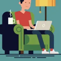 پاسخ به پیام درمنزل