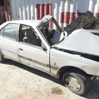 تصادفی پژو 405 اس ال ایکس مدل88 موتور ساده