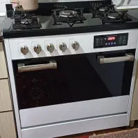 اجاق گاز طرح فر در حد نو