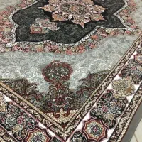 دو تخته فرش ۱۲ متری اکبند ۷۰۰شانه رنگ توسی فیلی