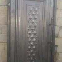 درب حیاط بزرگ وشیک
