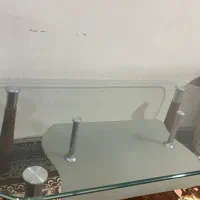 میز جلو مبلی شیشه ای
