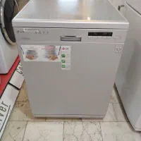 ماشین ظرفشویی ال جی اصل کره  نقره در حدنو