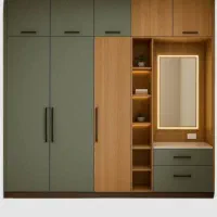 طراحی ساخت نصب  انواع کمد وکابینت