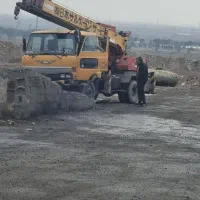 خدمات 2 جرثقیل هفت تن دکل بلند