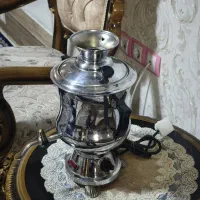 سماور برقی عادل تمام برنز ارتفاع۳۷cm
