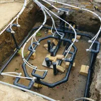 تاسیسات/لوله کشی ویلا/استخرجکوزی/موتورخانه/ پمپ آب