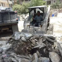 حمل نخاله و خاک تهیه مصالح با انواع ماشین آلات