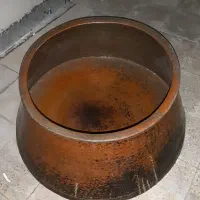 دیگ مسی قدیمی بزرگ