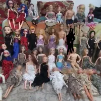 حدود ۶۰ عدد عروسک باربی یکجا زیر قیمت