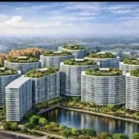 ۱۱۰ متر آپارتمان رونیکا پالاس سعادت اباد (حیاط)
