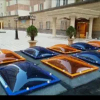 سقف کاذب حیاط خلوت پاسیو استخر و نورگیر پارکینگ